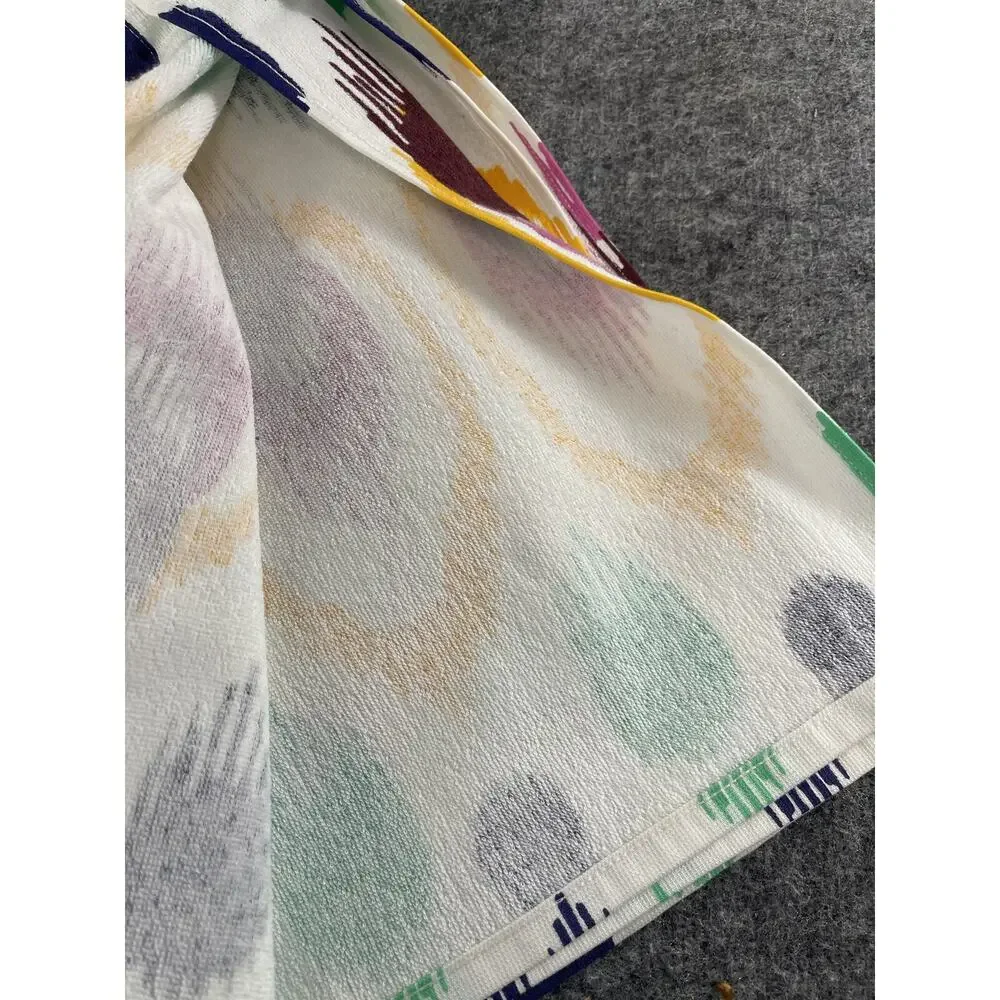 My Hamam Towel Turkish Bath Beach 39x70 Color Block Peshtemal Sauna N326